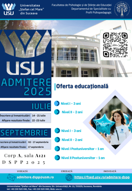 Afis Admitere DSPP 2025