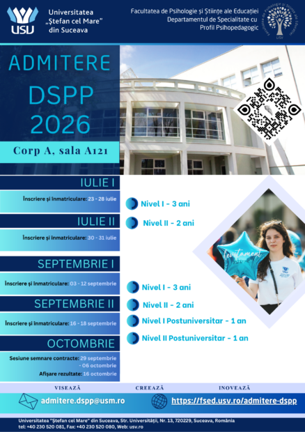 Afis Admitere DSPP 2026 Afis Admitere DSPP 2026